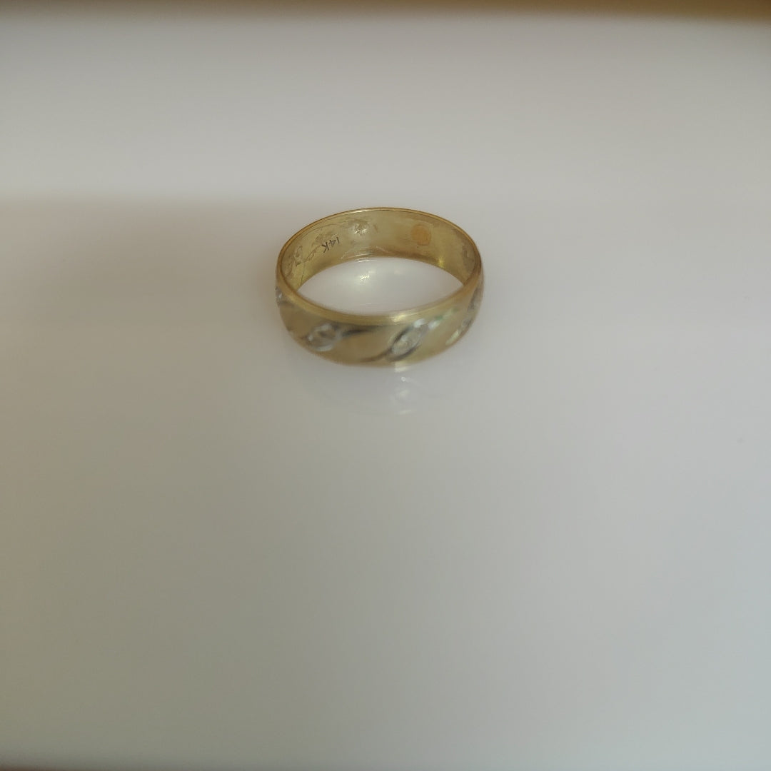 ARGOLLA ORO 14 K 1.9 GRMS (SEMINUEVO)