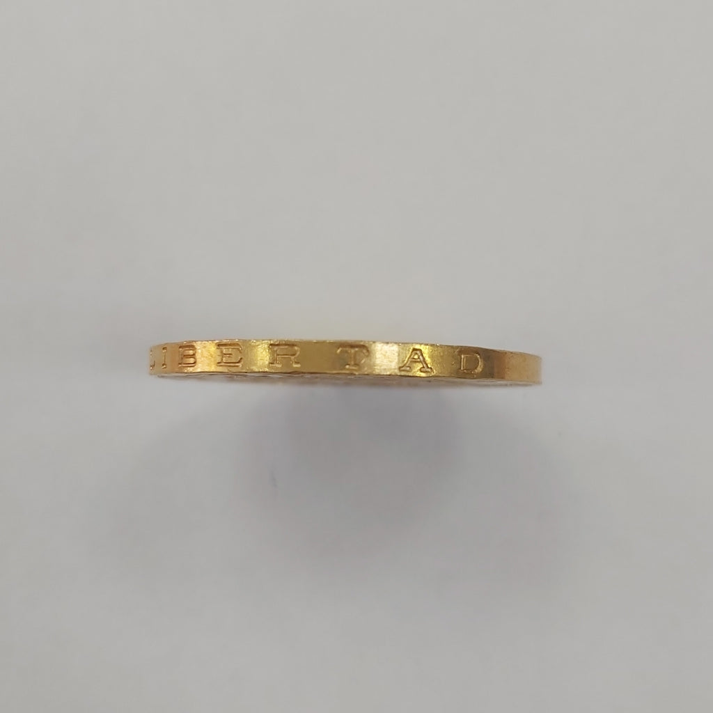 K1 41.6 GRMS 21 K IDENTIFICACIÓN MONEDA NOMINATIVA MONEDAS PESOS 50 PESOS (SEMINUEVO)