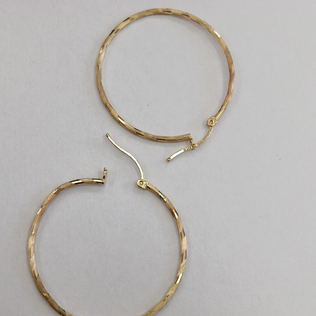 ARRACADAS PAR ORO 10 K 2,40 GRMS (SEMINUEVO)