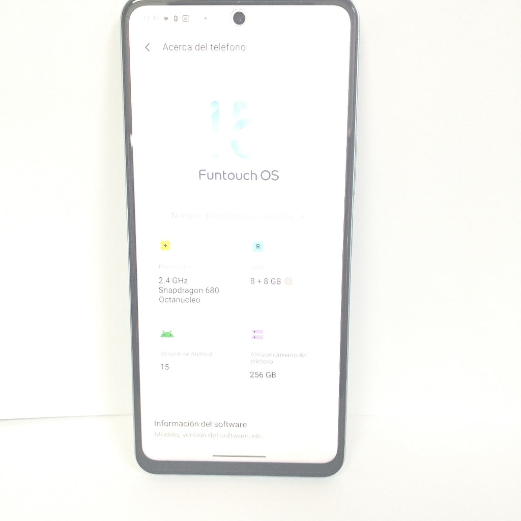 CELULAR VIVO Y36 V2247 256 GB 8 GB RAM (SEMINUEVO)
