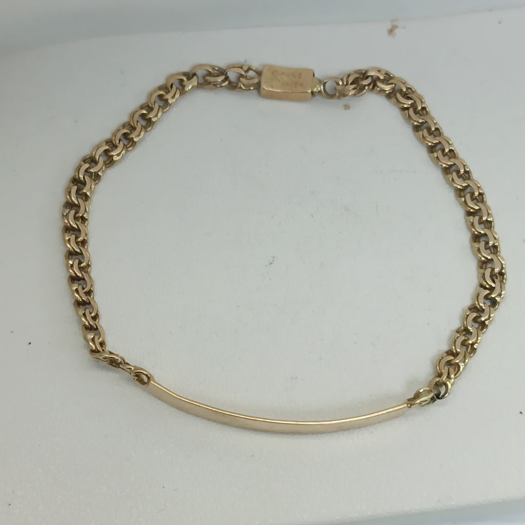 ESCLAVA ORO 14 K 6.6 GRMS (SEMINUEVO)