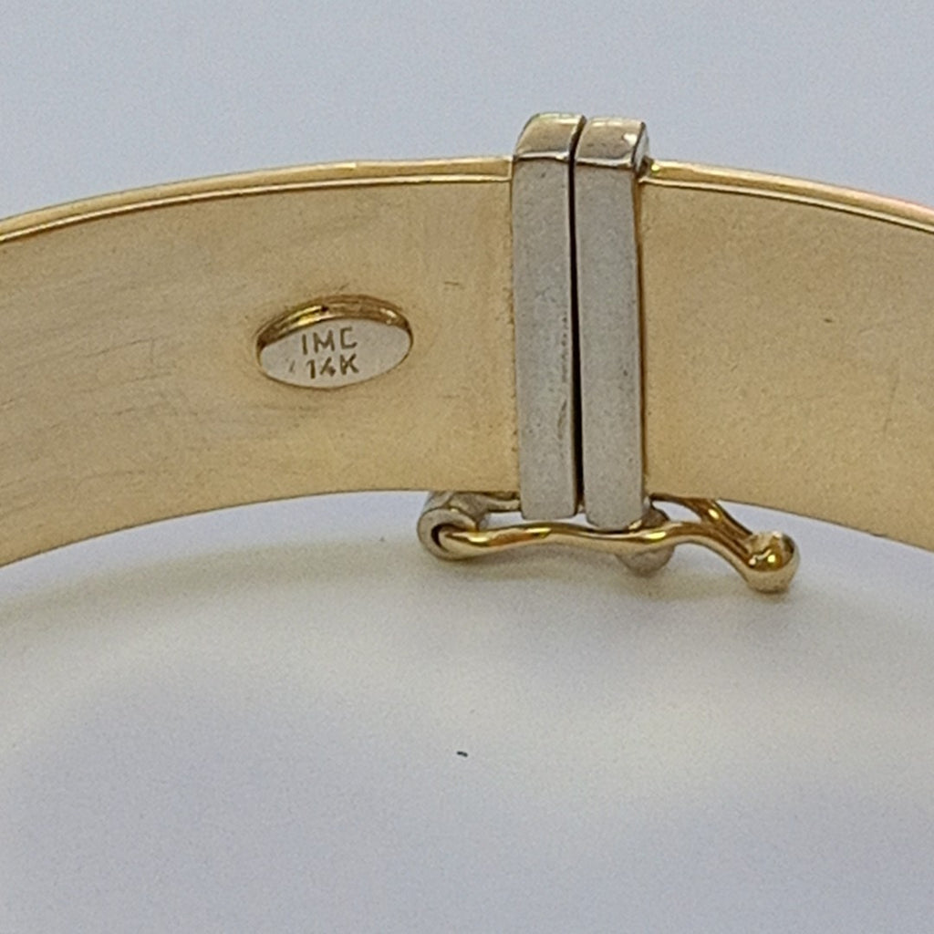 PULSERA RIGIDA ORO 14 K 15.8 GRMS (SEMINUEVO)