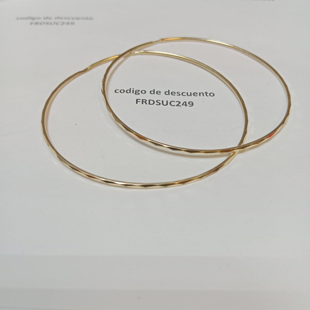 ARRACADAS PAR ORO 10 K 2.8 GRMS (SEMINUEVO)