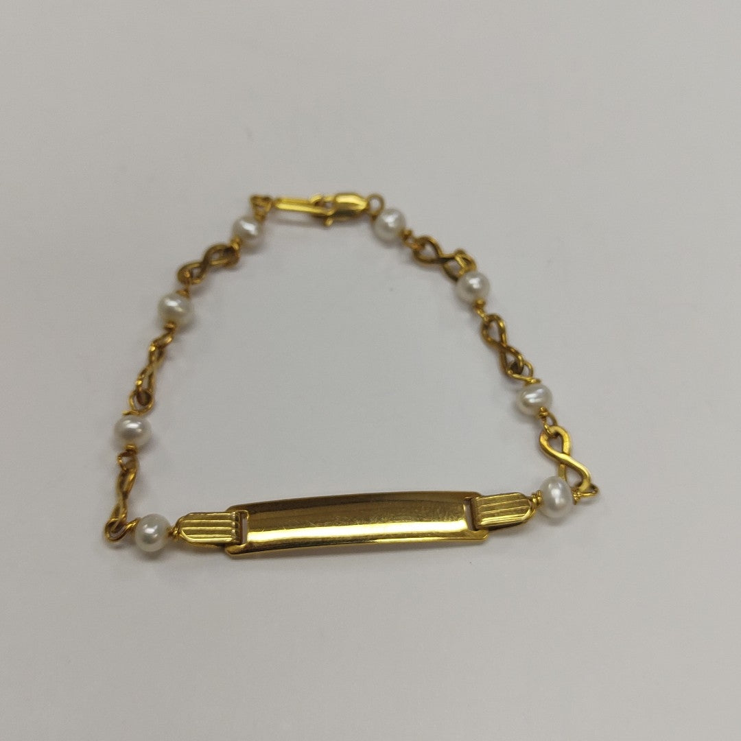 ESCLAVA ORO 14 K 3.1 GRMS (SEMINUEVO)