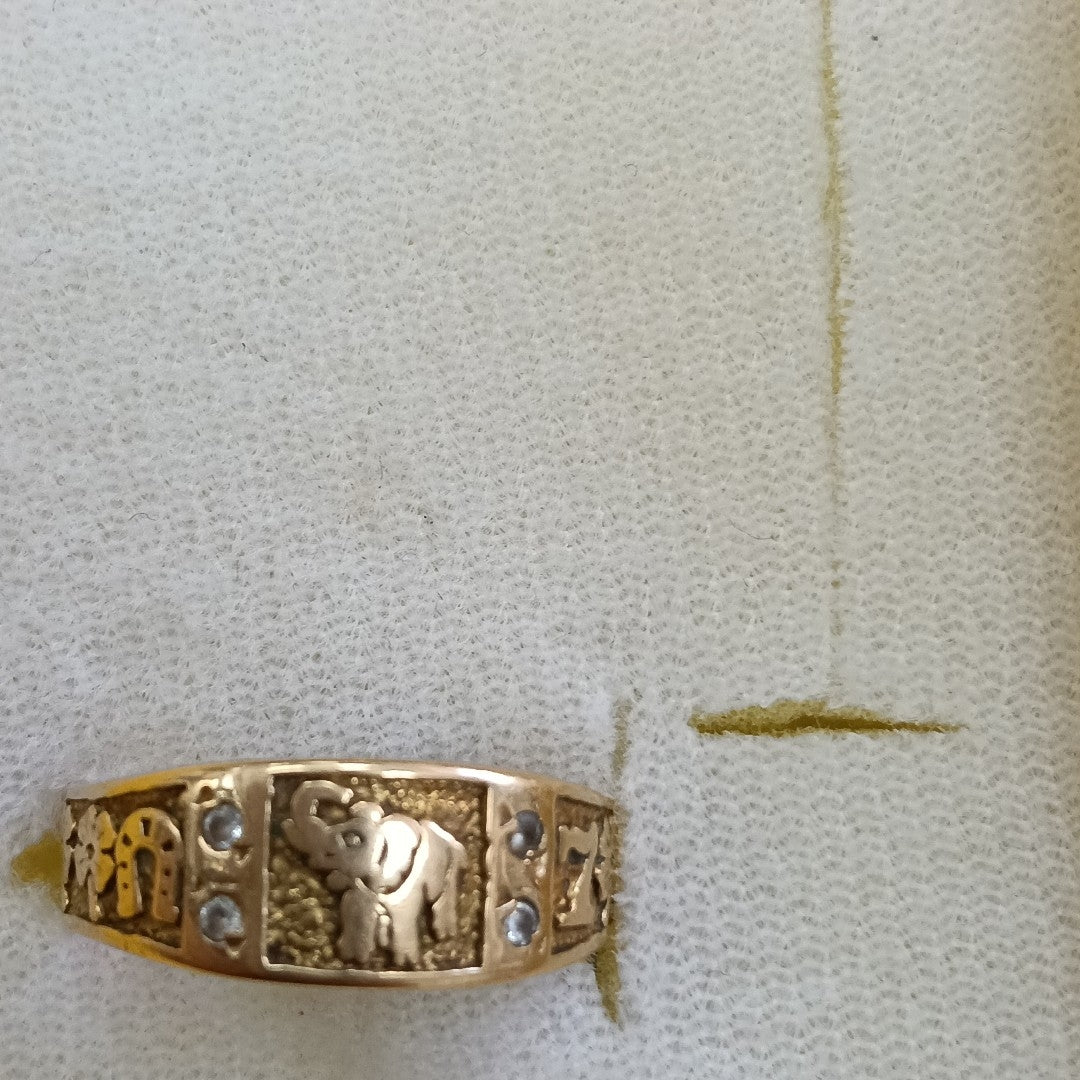 ARGOLLA DE LA SUERTE ORO 14 K 3,30 GRMS (SEMINUEVO)