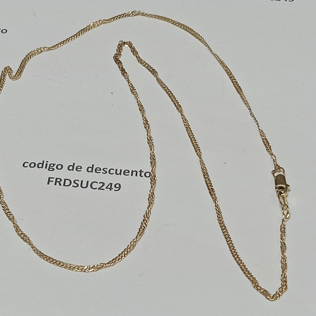 CADENA ORO 10 K 1,80 GRMS (SEMINUEVO)