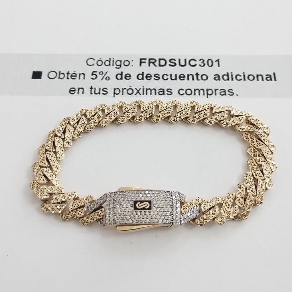 PULSERA ORO 14 K 16.9 GRMS (SEMINUEVO)