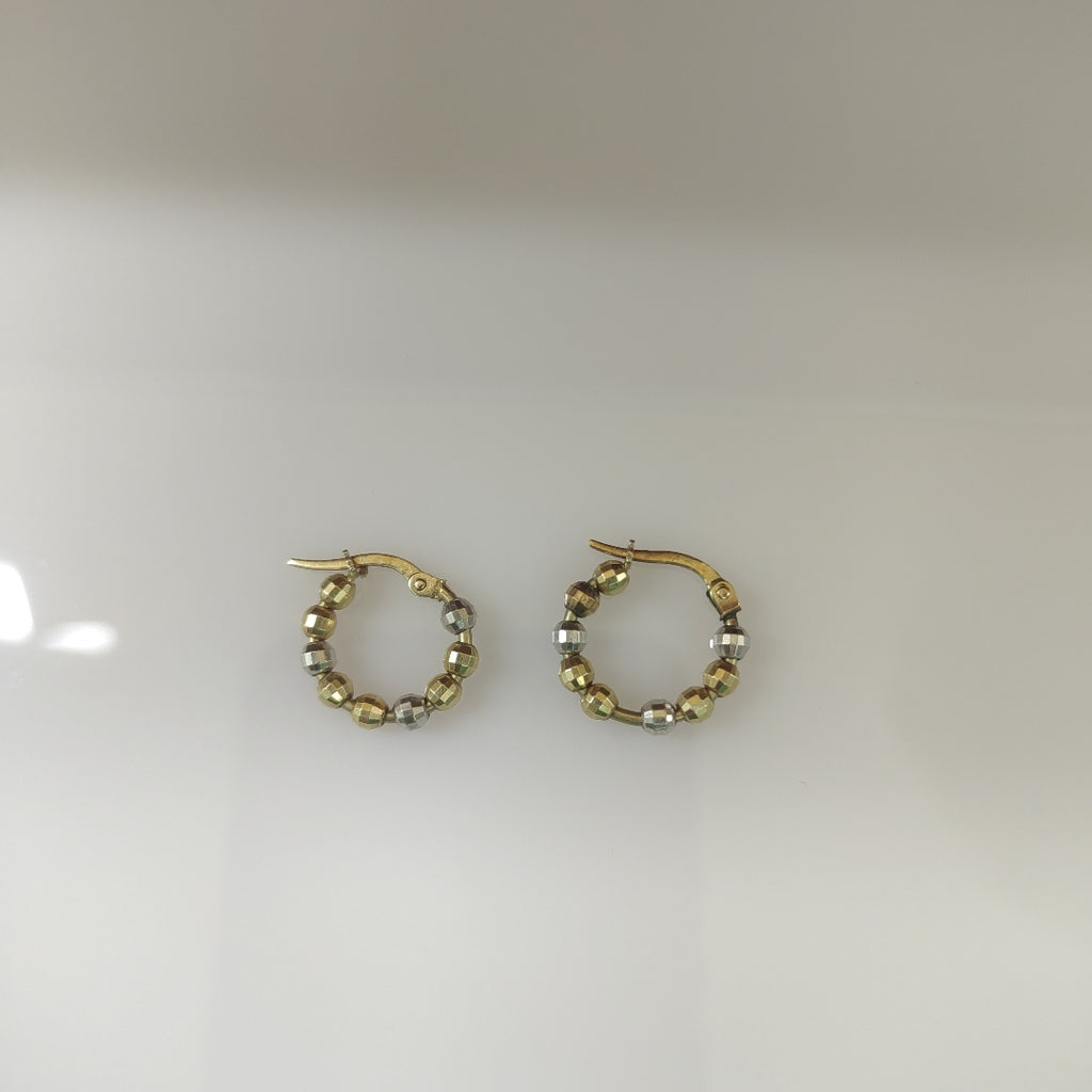 ARRACADAS PAR ORO 14 K 2.2 GRMS (SEMINUEVO)