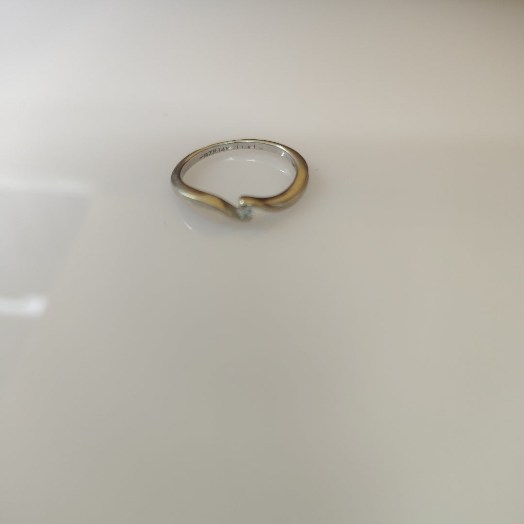 ANILLITO ORO BLANCO 14 K 1,70 GRMS (SEMINUEVO)