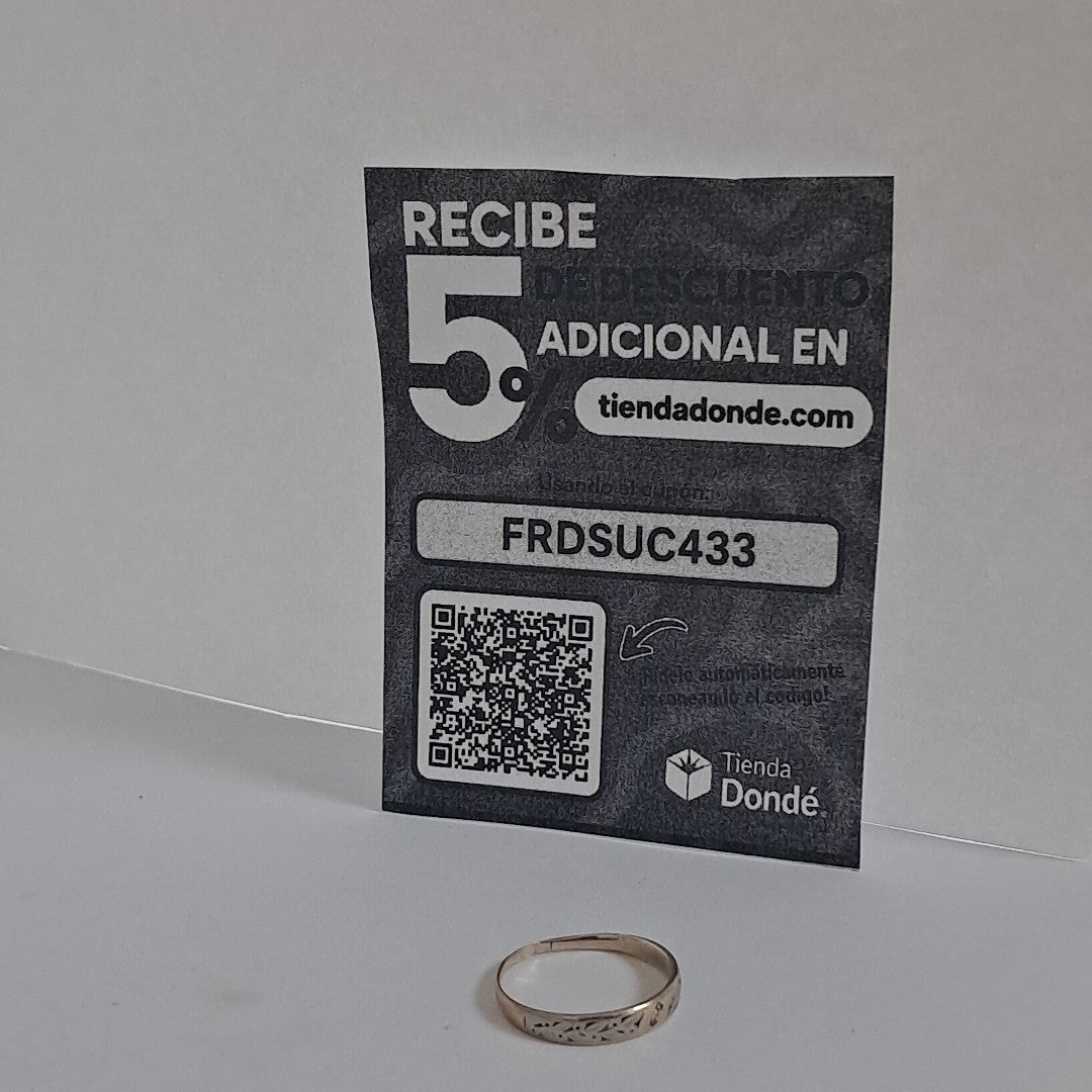 ANILLITO ORO 10 K 1,50 GRMS (SEMINUEVO)
