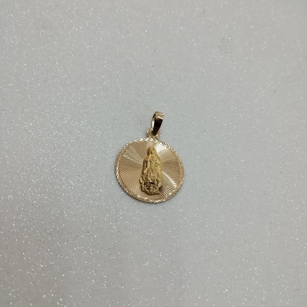 MEDALLA RELIGIOSA ORO 10 K 3.9 GRMS (SEMINUEVO)