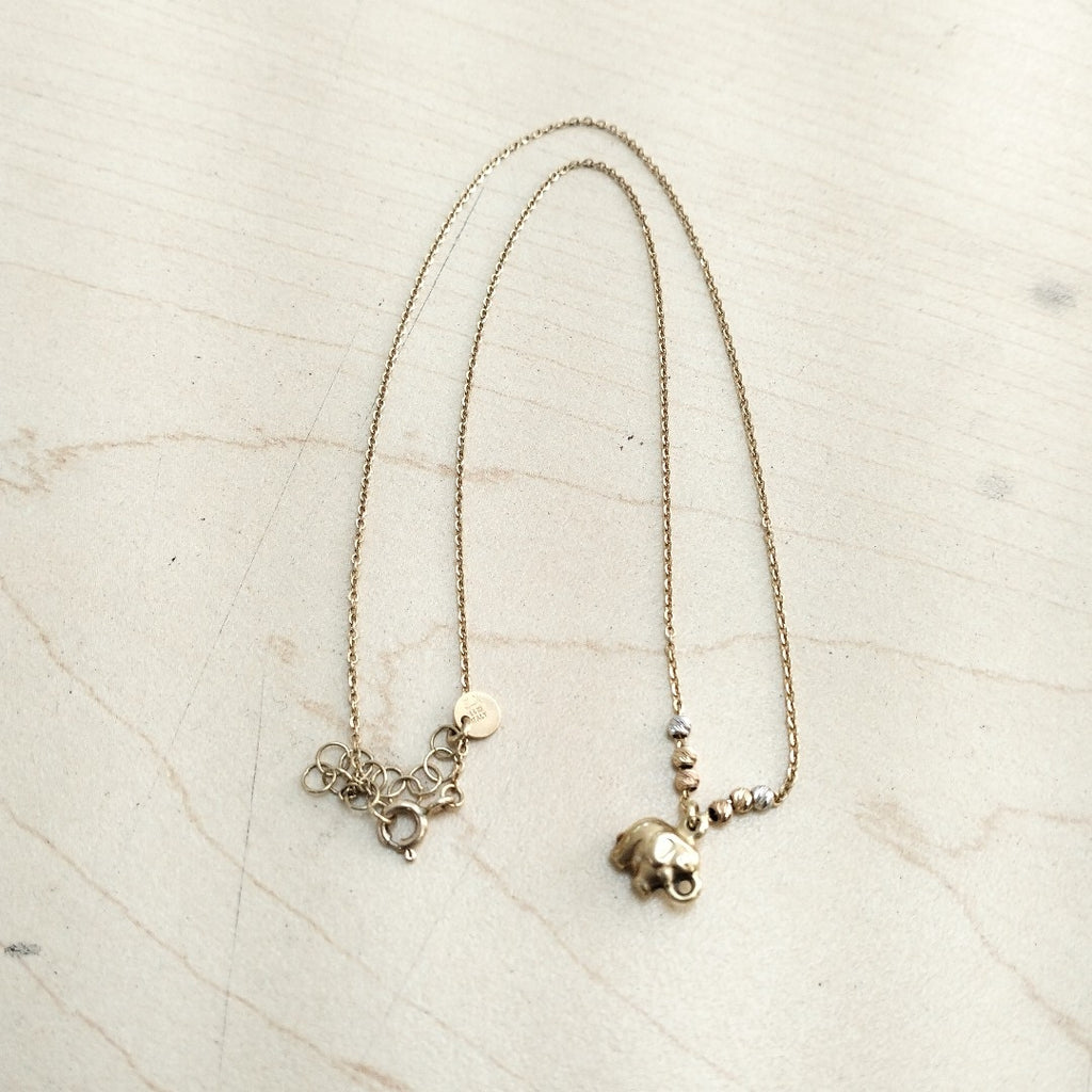 GARGANTILLA ORO 14 K 2.4 GRMS (SEMINUEVO)