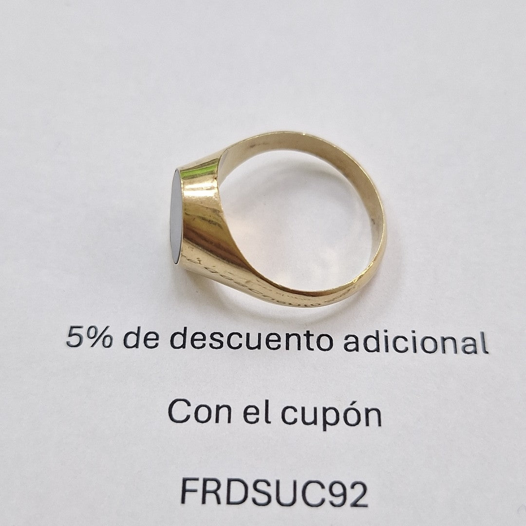 K1 2,80 GRMS 18 K ESPECIFICACIONES COMPLEMENTARIAS ANILLO CON PIEDRA DE COLOR NE (SEMINUEVO)