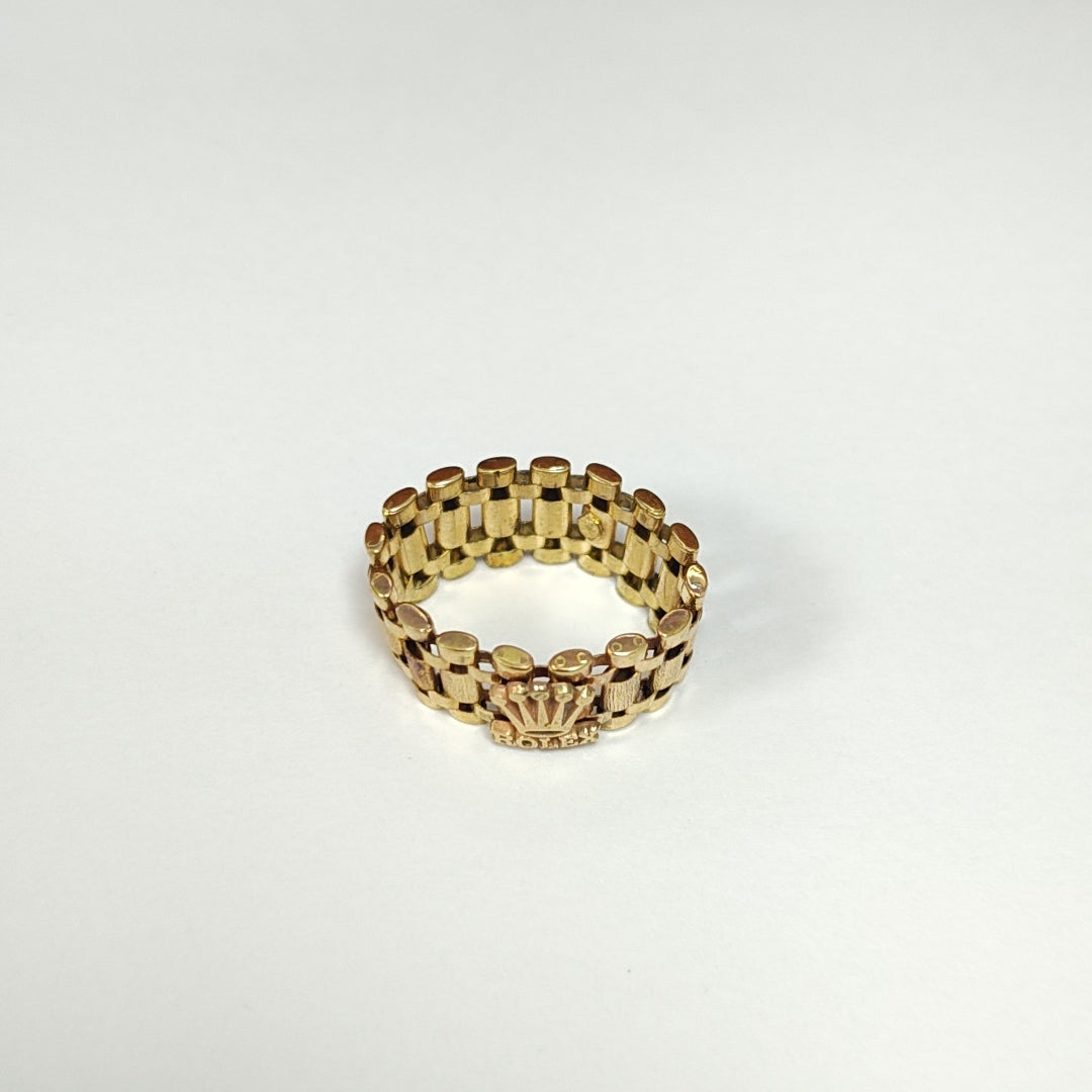 ANILLO ORO 14 K 4.5 GRMS (SEMINUEVO)