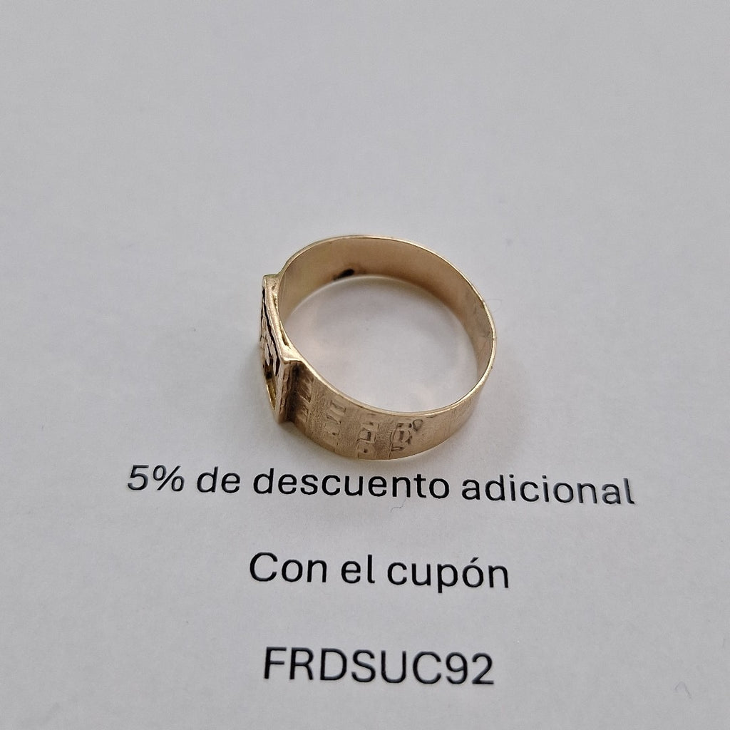 ANILLITO ORO 10 K 4.6 GRMS (SEMINUEVO)