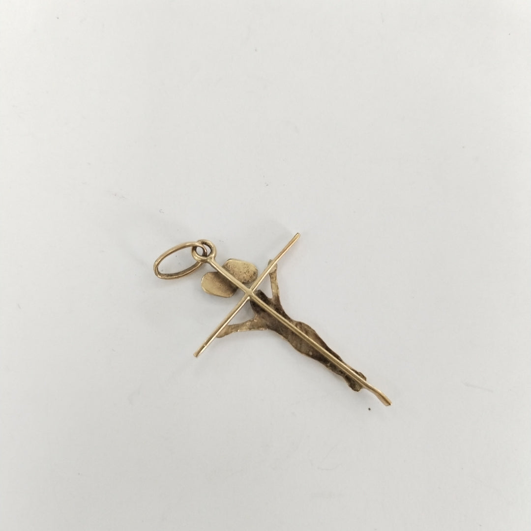 CRUCIFIJO ORO 10 K 1,70 GRMS (SEMINUEVO)
