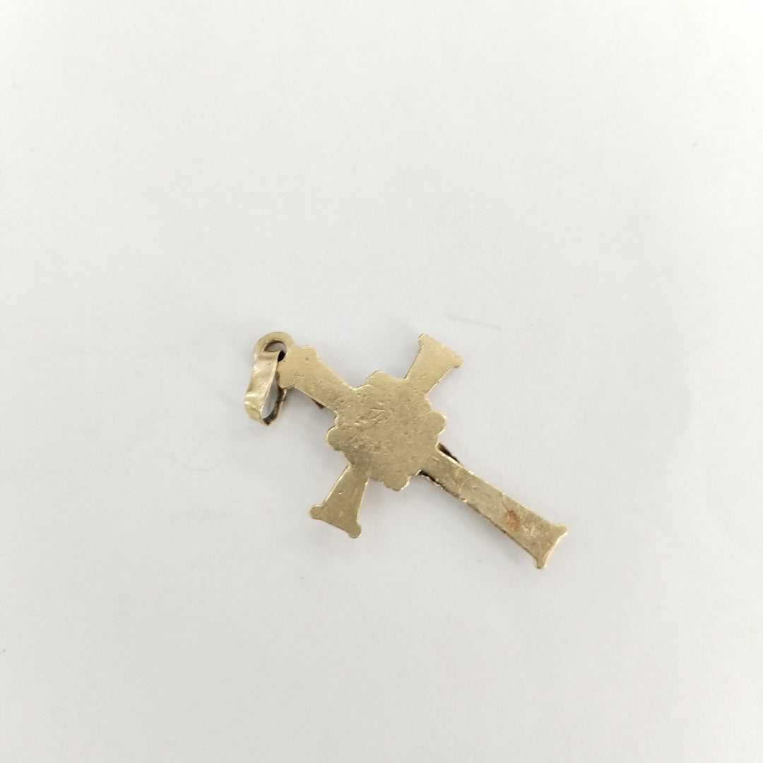 CRUCIFIJO ORO 10 K 1,60 GRMS (SEMINUEVO)