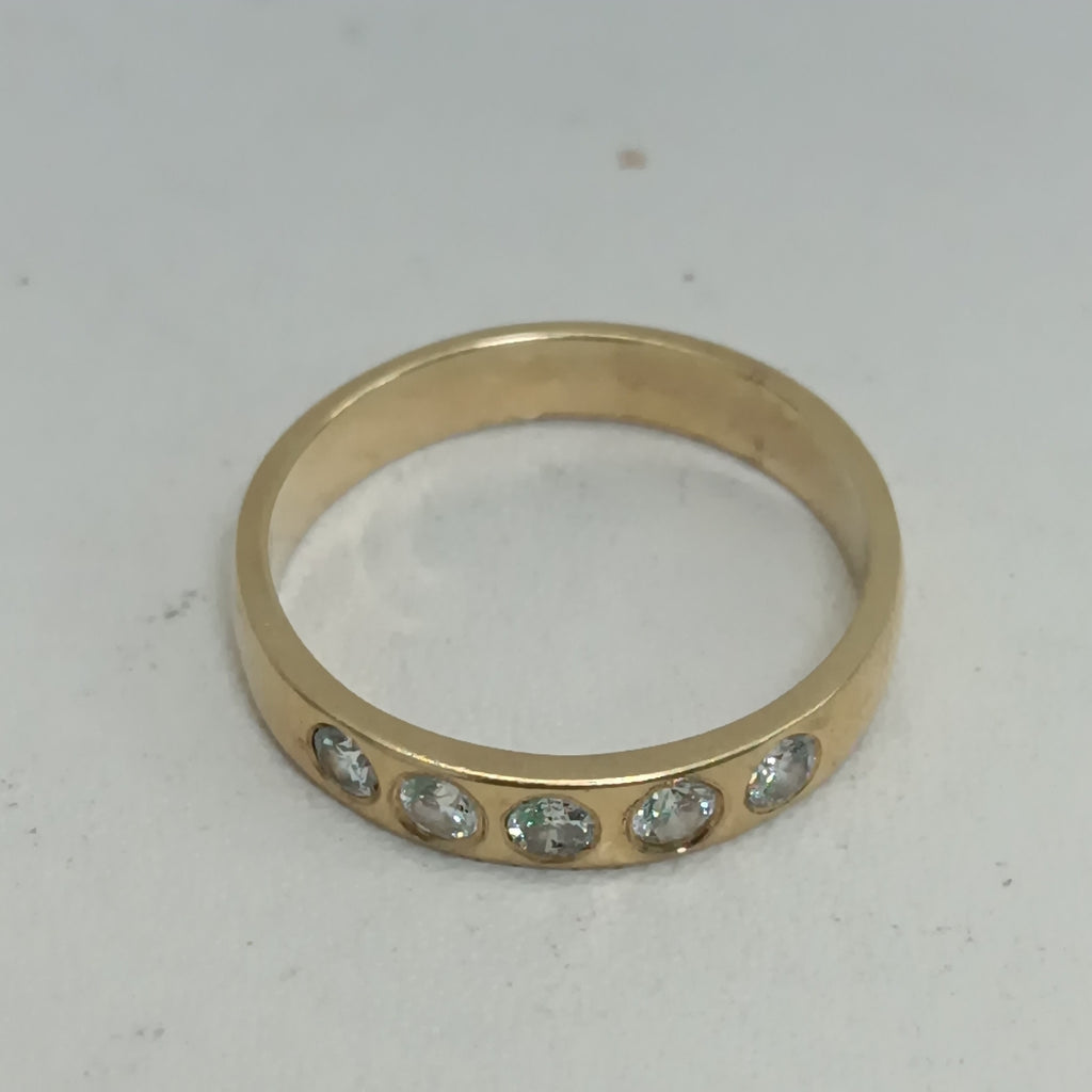 ARGOLLA ORO 14 K 3.6 GRMS (SEMINUEVO)