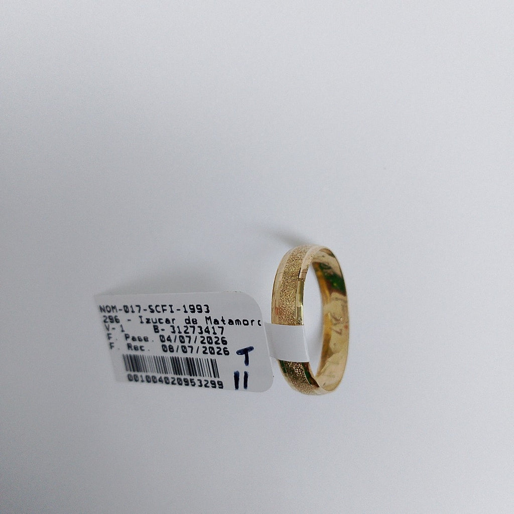 ARGOLLA ORO 10 K 1.2 GRMS (SEMINUEVO)