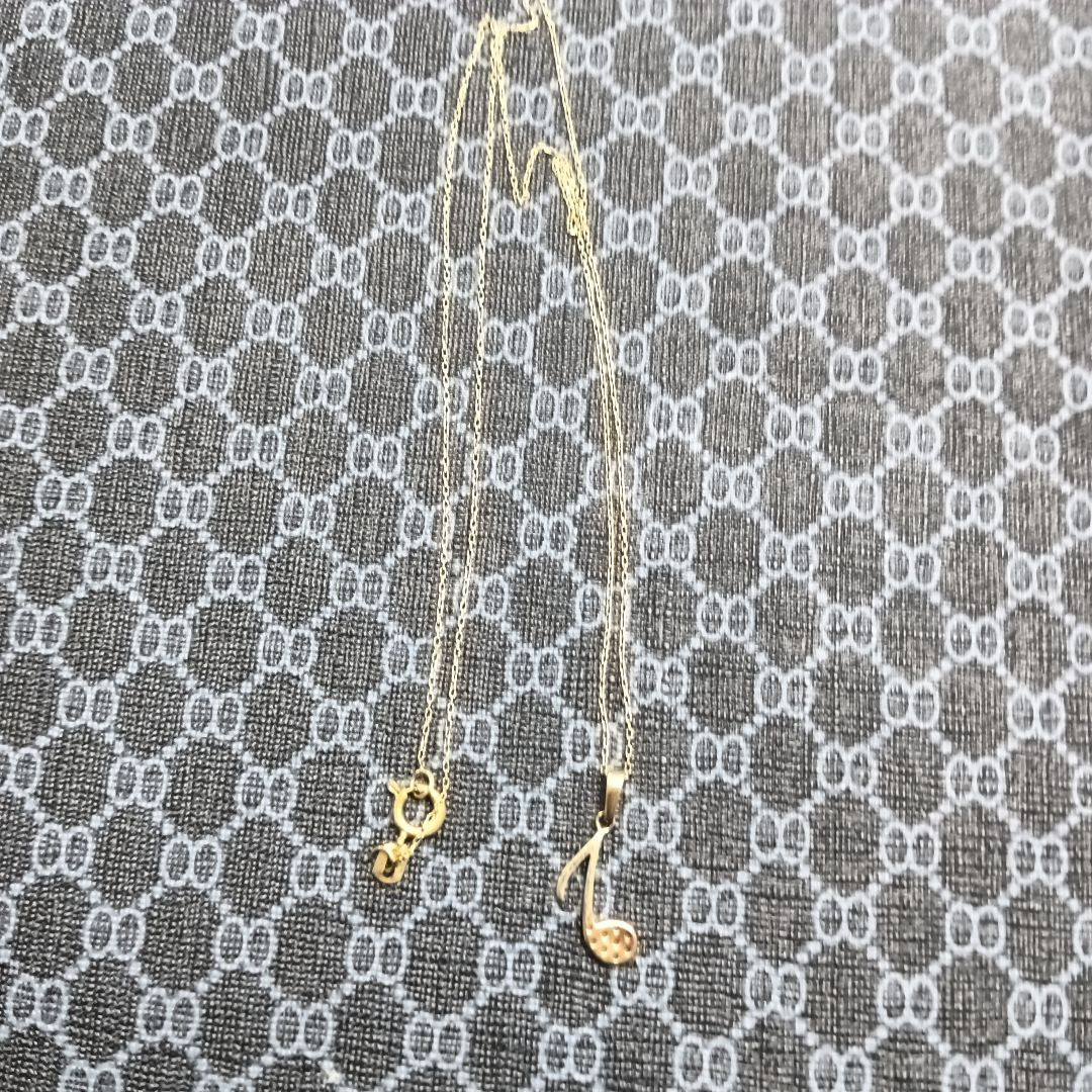 CADENA,DIJE ORO 10 K 1,40 GRMS (SEMINUEVO)