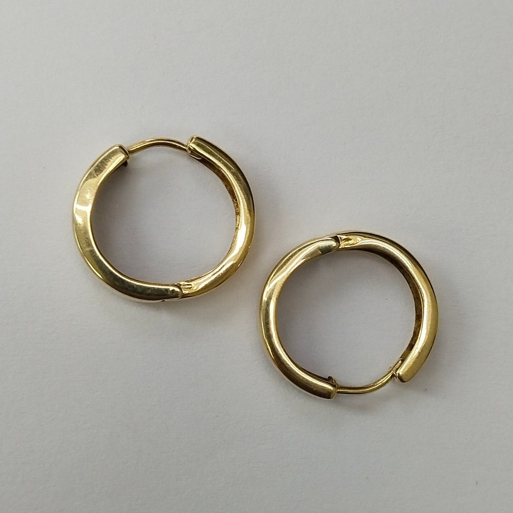ARRACADAS PAR ORO 14 K 1.6 GRMS (SEMINUEVO)