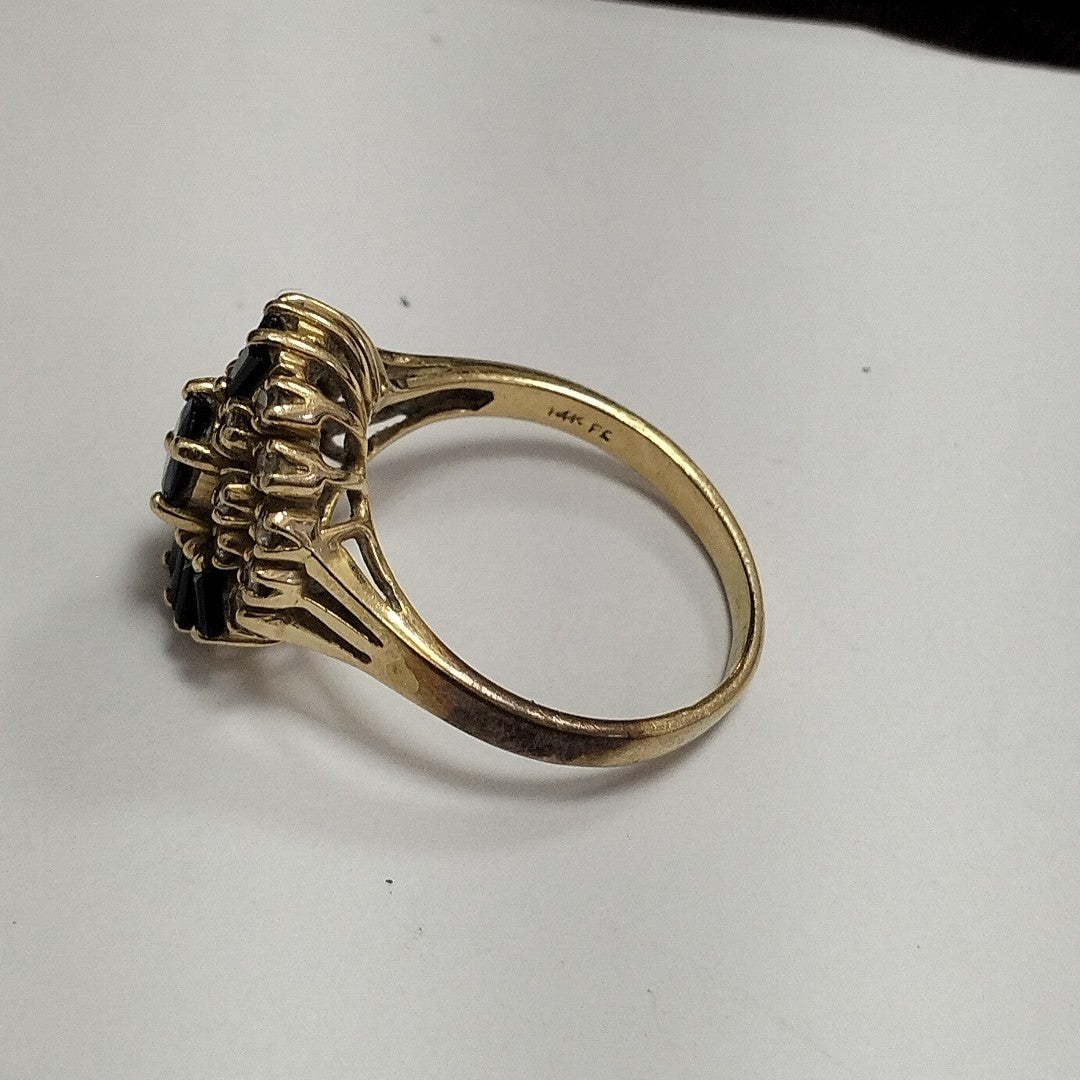 ANILLO ORO 14 K 5.9 GRMS (SEMINUEVO)