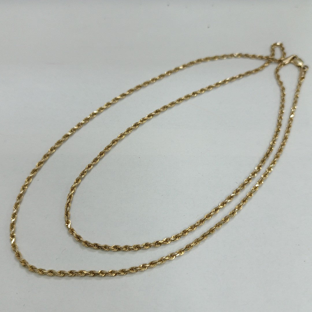 CADENA ORO 14 K 7.5 GRMS (SEMINUEVO)
