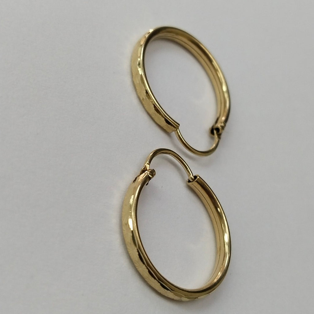 ARRACADAS PAR ORO 10 K 1.4 GRMS (SEMINUEVO)