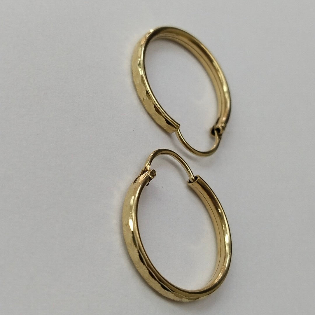 ARRACADAS PAR ORO 10 K 1.4 GRMS (SEMINUEVO)