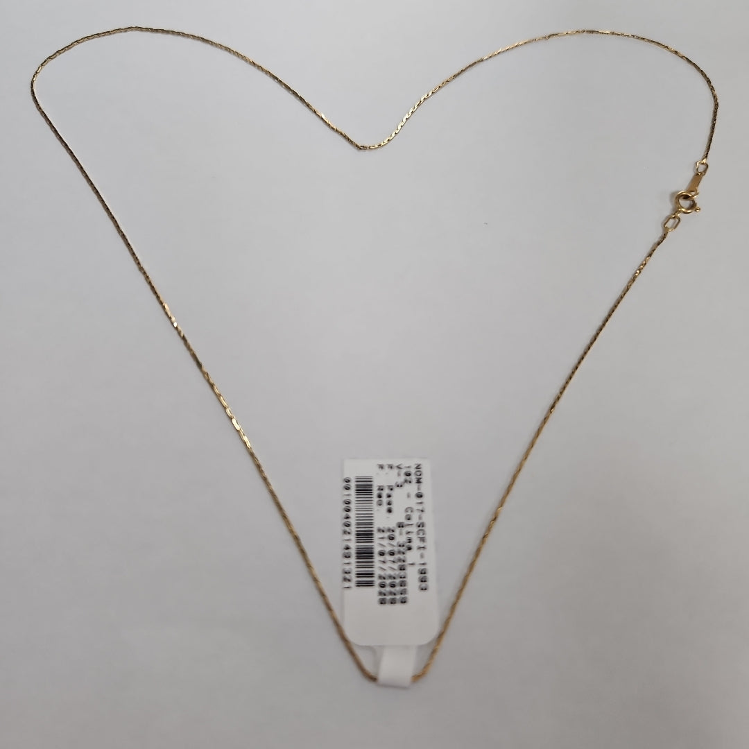 GARGANTILLA ORO 14 K 1,50 GRMS (SEMINUEVO)