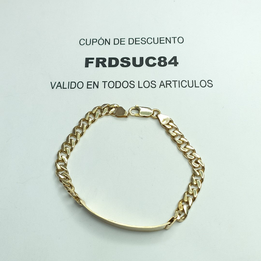 ESCLAVA ORO 14 K 19.1 GRMS (SEMINUEVO)