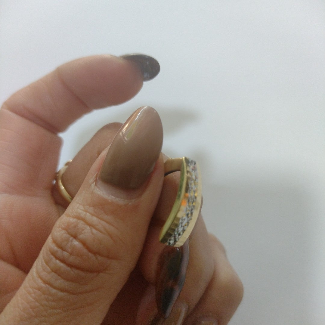 ARETES PAR ORO 14 K 1,80 GRMS (SEMINUEVO)