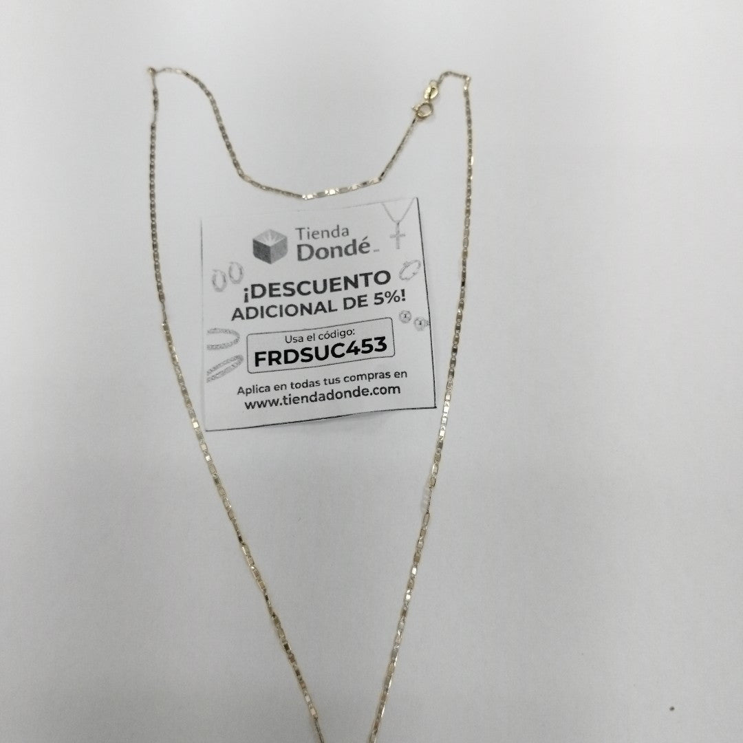 CADENA ORO 10 K 0.9 GRMS (SEMINUEVO)