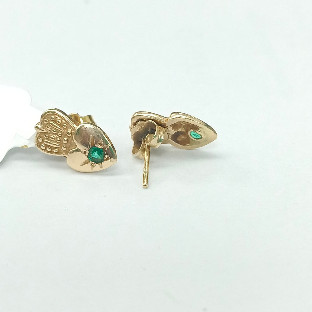 BROQUELES PAR ORO 14 K 2.1 GRMS (SEMINUEVO)
