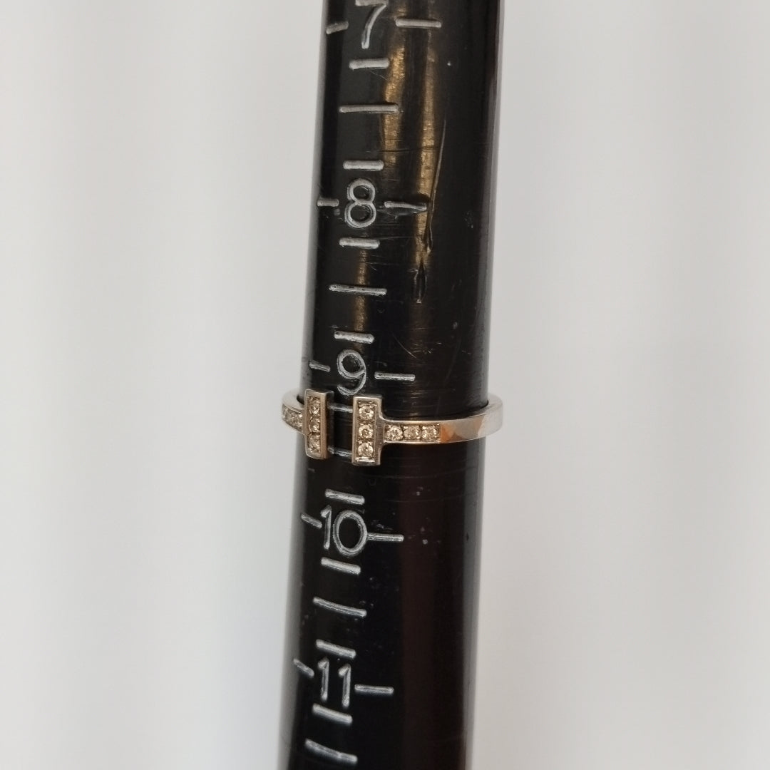 ANILLITO ORO, ORO BLANCO 14 K 3 GRMS (SEMINUEVO)