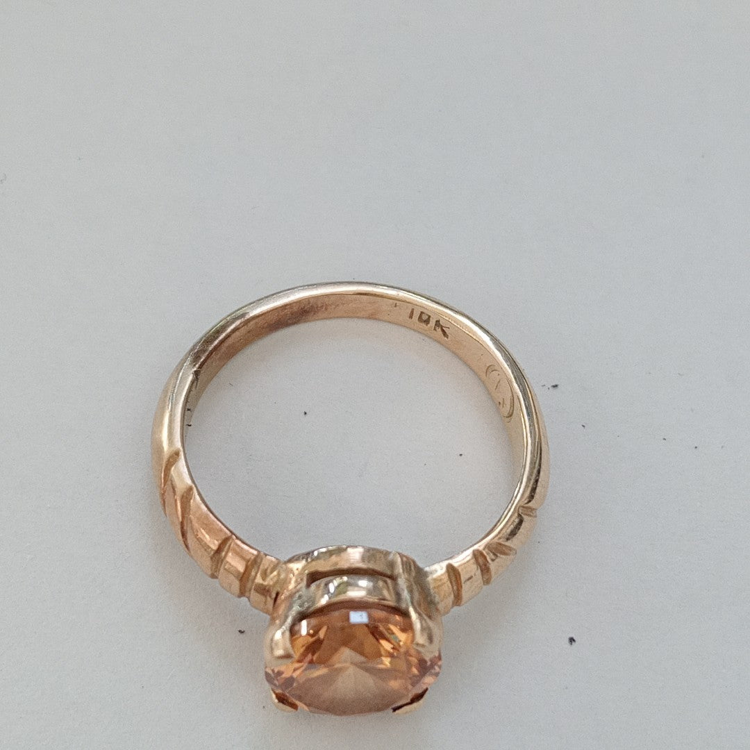 ANILLO ORO 10 K 4.9 GRMS (SEMINUEVO)