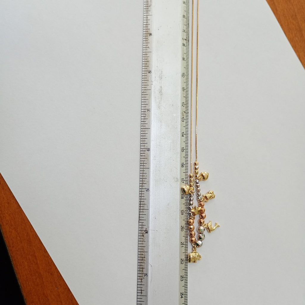 GARGANTILLA ORO COMBINADO 14 K 6,50 GRMS (SEMINUEVO)