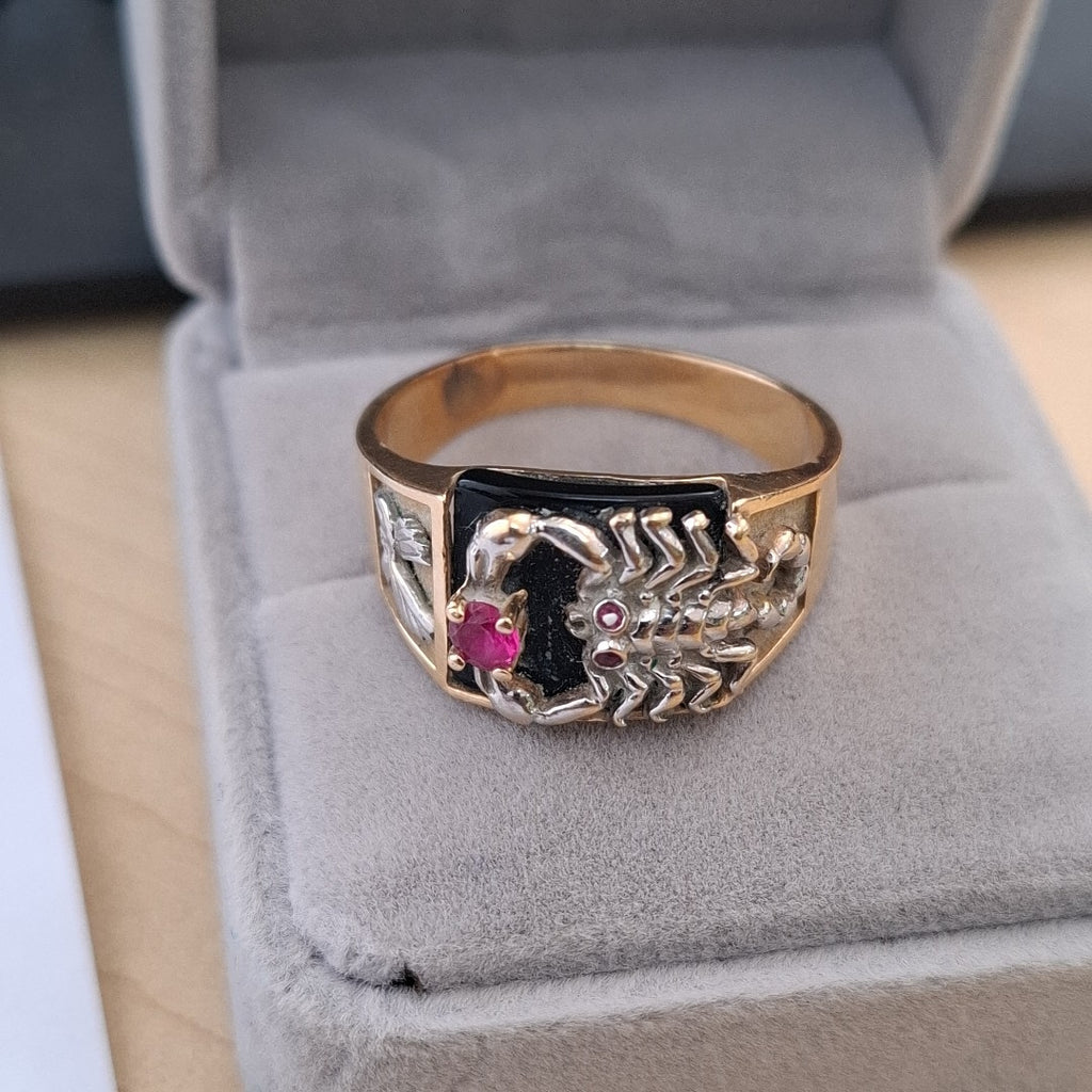 ANILLO ORO 10 K 7.4 GRMS (SEMINUEVO)