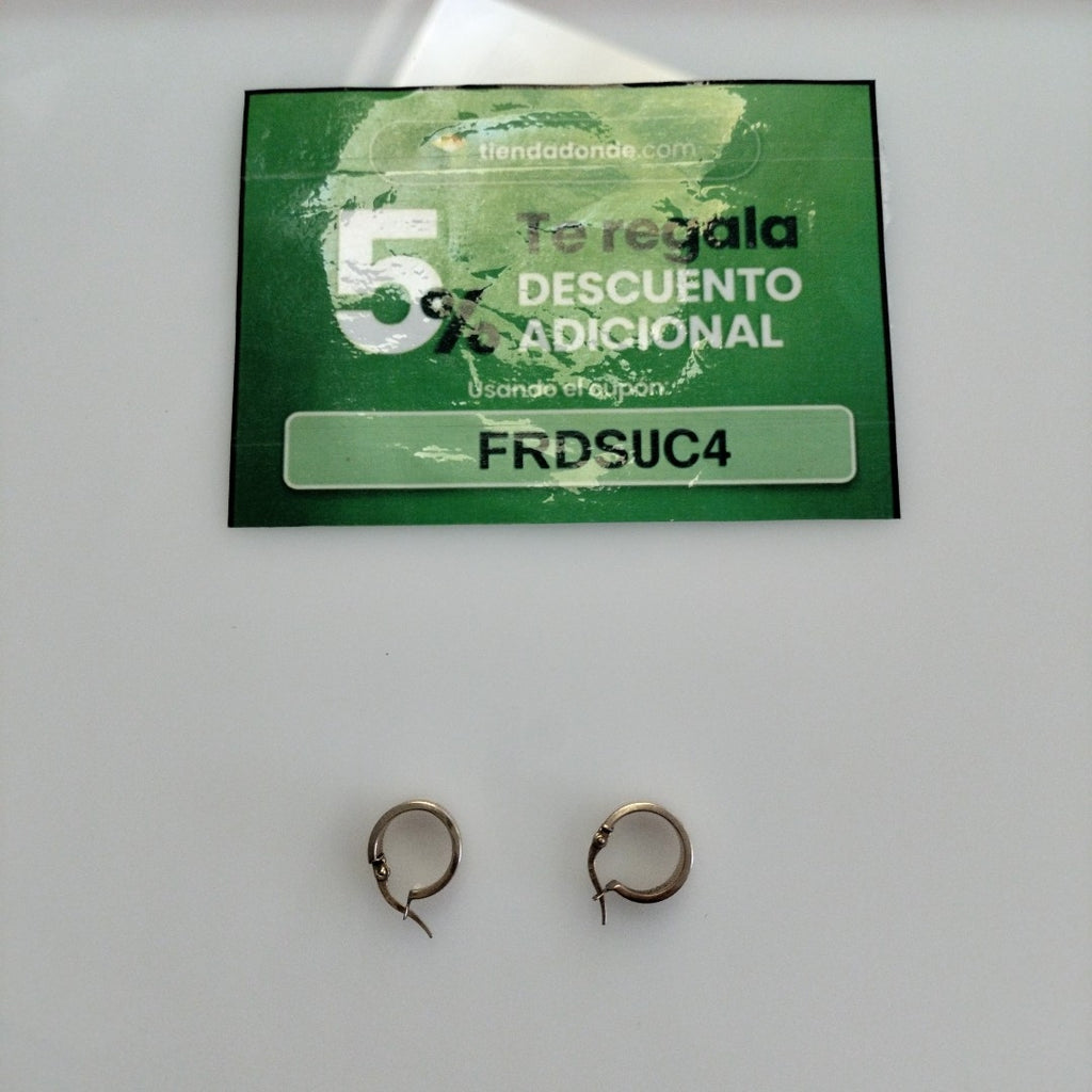 ARRACADAS PAR ORO 14 K 1.6 GRMS (SEMINUEVO)