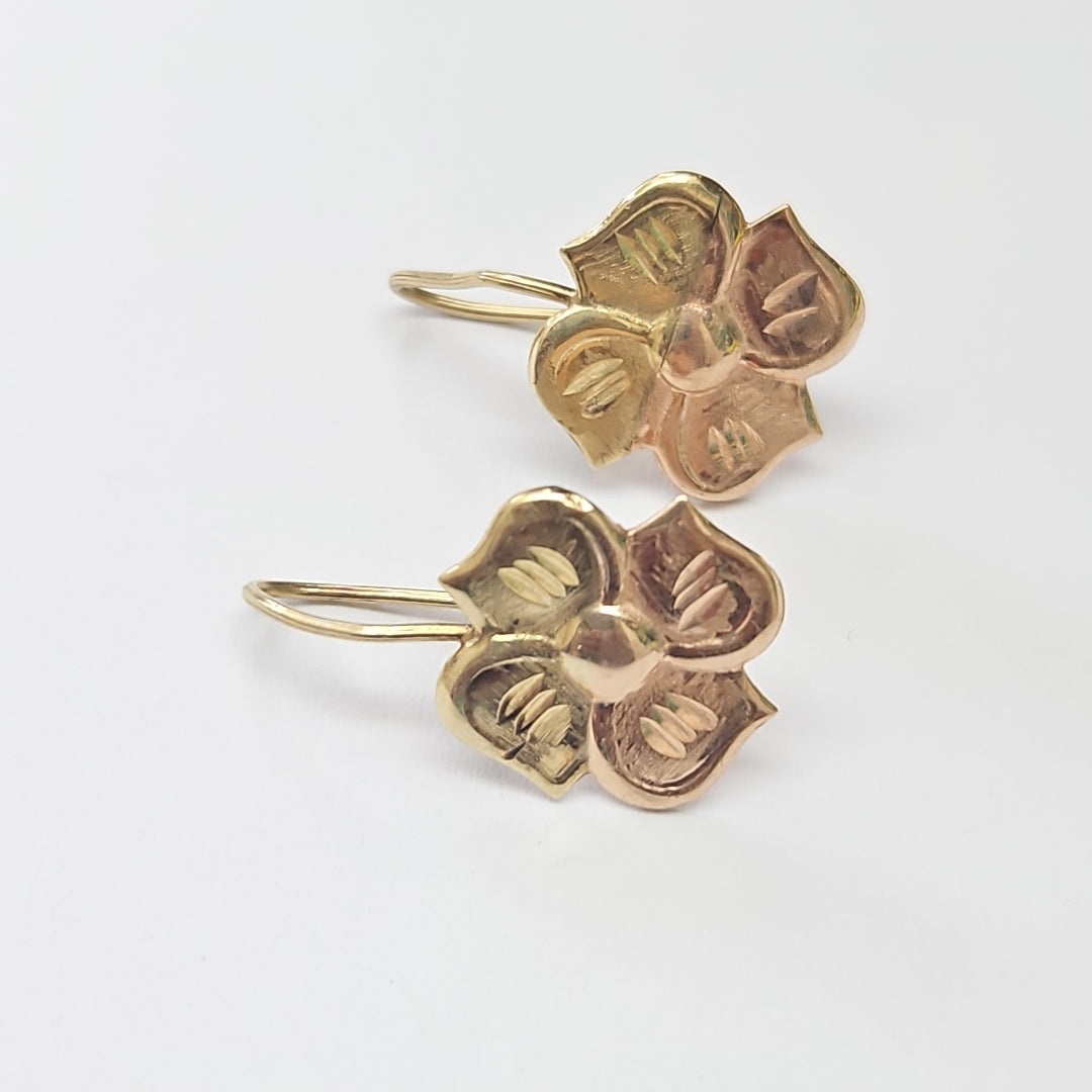 ARETES PAR ORO 8 K 1,90 GRMS (SEMINUEVO)