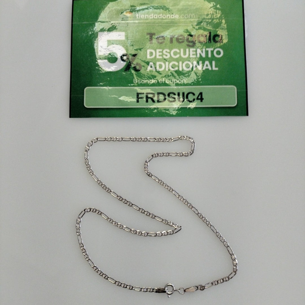 CADENA PLATA 3.6 GRMS (SEMINUEVO)