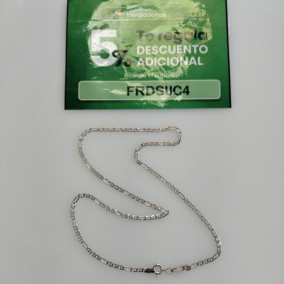 CADENA PLATA 3.6 GRMS (SEMINUEVO)