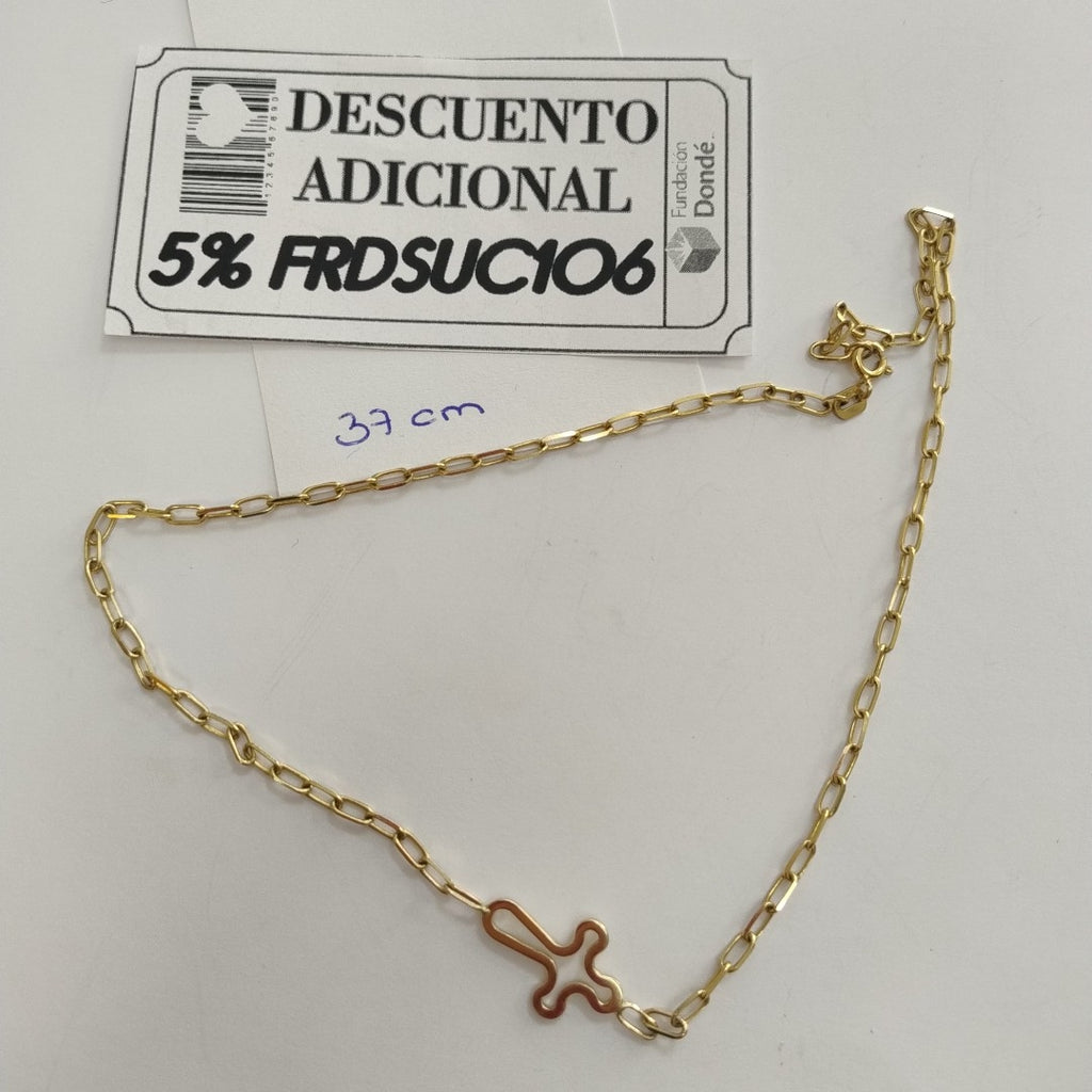 GARGANTILLA ORO 14 K 4.3 GRMS (SEMINUEVO)