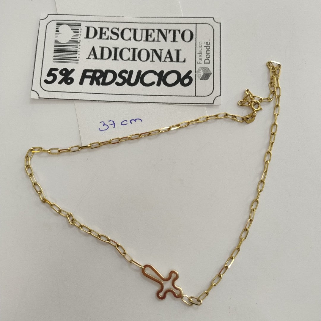 GARGANTILLA ORO 14 K 4.3 GRMS (SEMINUEVO)