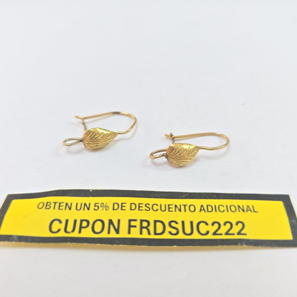 ARETES PAR ORO 10 K 1,20 GRMS (SEMINUEVO)