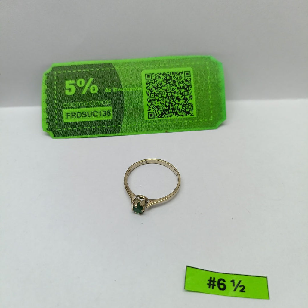 SOLITARIO ORO, ORO BLANCO 14 K 1.6 GRMS (SEMINUEVO)