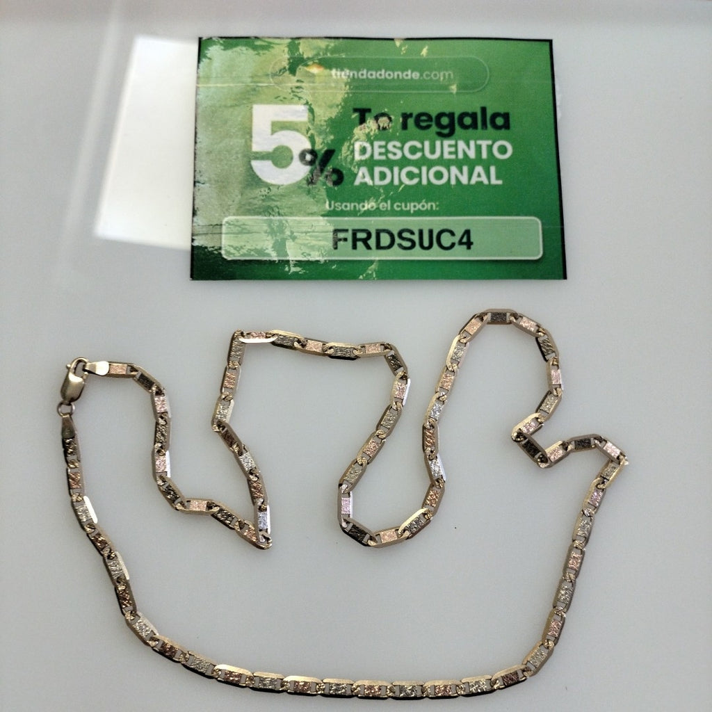 CADENA ORO 14 K 25.2 GRMS (SEMINUEVO)