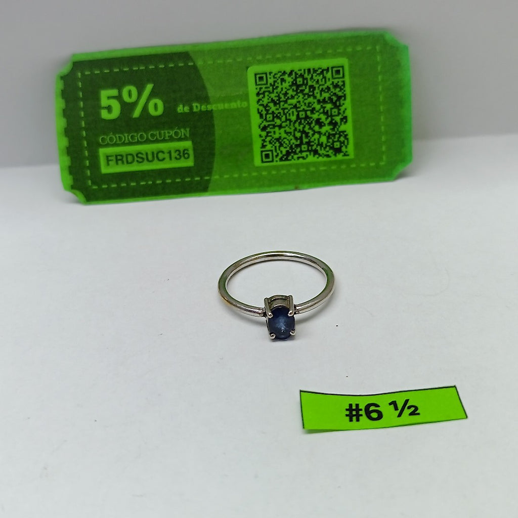 SOLITARIO ORO, ORO BLANCO 14 K 1.7 GRMS (SEMINUEVO)