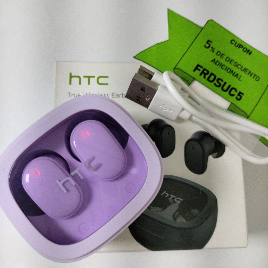AUDIFONOS HTC EARBUDS 9 INALAMBRICO IN EAR (SEMINUEVO)