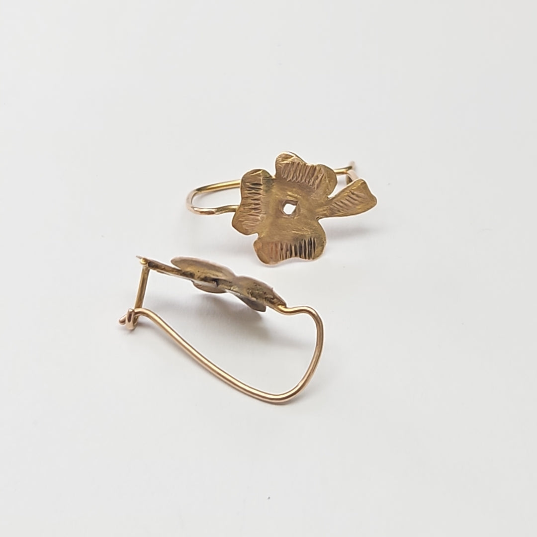 ARETES PAR ORO 8 K 1,10 GRMS (SEMINUEVO)